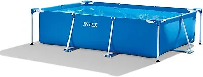 Intex Swimming Pool Large - Rectangular Frame - Summer Fun -300 X 200 X 75cm • £115.99