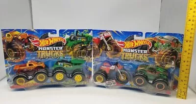 Hot Wheels Monster Trucks Tri To Crush Me Loco Punk Baja Buster TRUCK 1:64 VHTF • $28.88