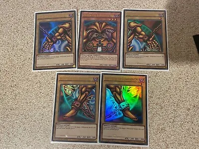 £20 • Buy Exodia The Forbidden One Full Set Of All 5 Cards YuGiOh YGLD-ENA17-21 Ultra Rare