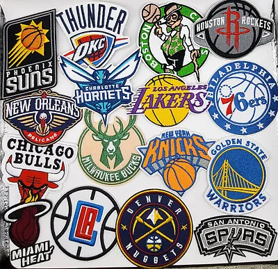 Basketball Patch Iron-On Sew-On Embroidered Applique Patches • $3