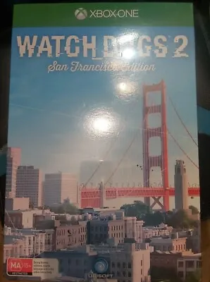 XBox One Watch Dogs 2 San Francisco Edition Game & Figure. Game Still Sealed • $119.99