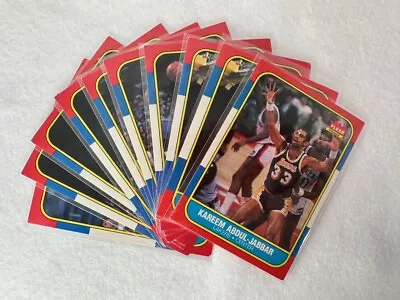1986-1987 Fleer Basketball Singles • HOF • Rookie • Complete Your Set • $12.99