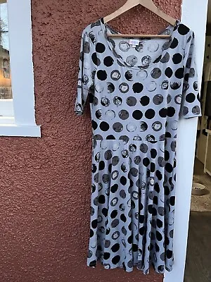 LuLaRoe Dress- Moon Pattern XL • $16