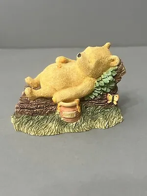 Disney Winnie The Pooh Classic Figurine After The Picnic A1711 Border Fine Arts • $18.59