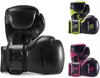 Essential Gel Boxing Gloves | Pro-Tested Kickboxing Gloves For Men And Women | I • $38.61