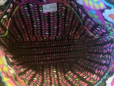 $27.50 • Buy Used Once~ Vera Bradley Va Va Bloom Toggle Clasp Shoulder Tote Bag