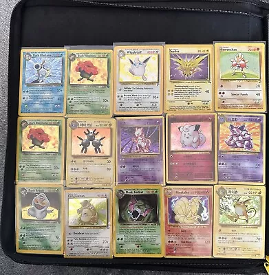 Pokemon Vintage Binder Lot • $120