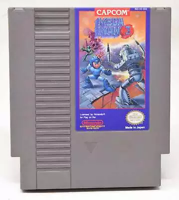 Nintendo NES Mega Man 3 Capcom Video Game Cartridge • $27.50