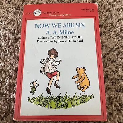 $2.50 • Buy Now We Are Six A A Milne Author Paperback Book Winnie The Pooh Vintage 1970