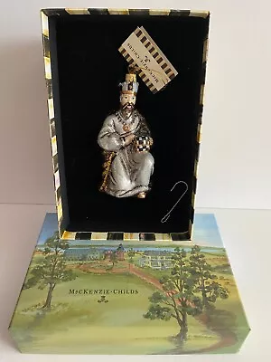 Mackenzie Childs Ornament Nativity Gaspar Three Wise Men Magi Kings • $195