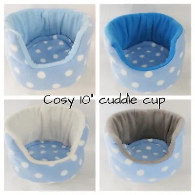 **soft And Cosy**10   **guinea Pig Bed **fleece  Cuddle Cup Snug • £9.99