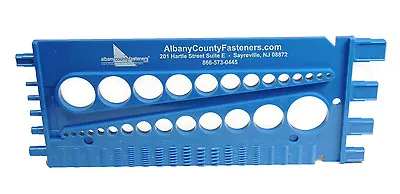 Fastener Screw Bolt Nut Thread Measure Gauge Size Checker Standard & Metric • $20