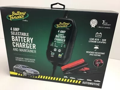 Deltran Battery Tender 6V/12V 4 AMP Selectable Battery Charger 022-0209-BT-WH • $55