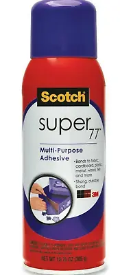 $20.95 • Buy Scotch Super 77 Multipurpose Spray Adhesive ( 7724 ) Free Shipping