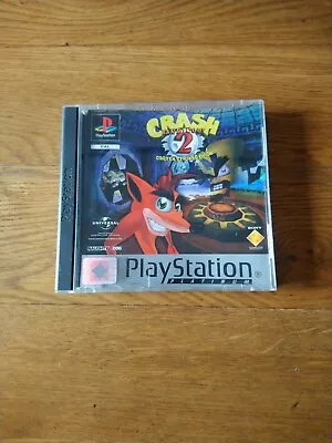 Crash Bandicoot 2 Cortex Strikes Back Sony PlayStation  Ps1 Game UK PAL • £10