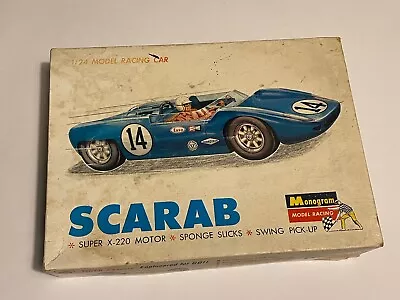 Vintage 1965 Monogram SCARAB 1/24  Slot Car Body Parts Lot See Pics • $21.59