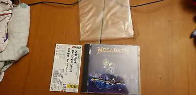 1995 Megadeth Cd Rust In Peace Obi Made In Japan • £25.69