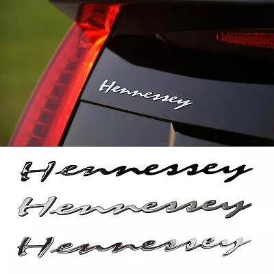 Kit-car Metal Letters Emblem Rear Sticker Badge Hennessey Style 1 Pc • $229