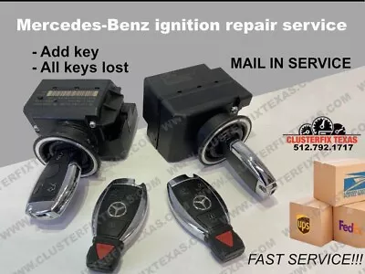 203 209 211 Mercedes Benz  Ignition Switch Eis Key Repair Or Cloning Service • $300