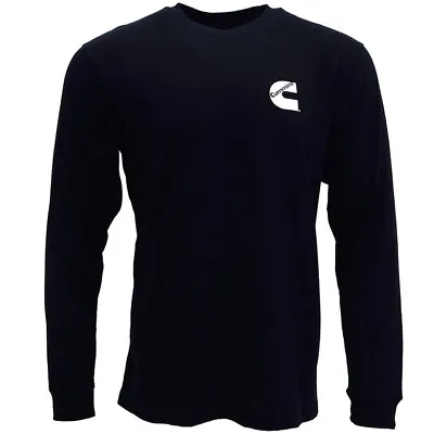 Cummins CMN4778 Mens Size XL Black Cotton Long-Sleeve Shirt • $29.57