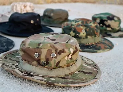 Military BOONIE HAT - 10 COLORS AVAILIBLE - Rip Stop Fabric US - FREE SHIPPING • $12.99