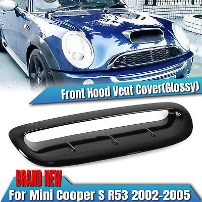 For Mini Cooper S R53 R50 2002-2005 Front Air Hood Bonnet Scoop Vent Trim Black • $64.29