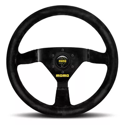 Momo MOD 69 Steering Wheel Black Suede • $250.08