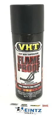 VHT SP102 Flat Black Paint FlameProof Header Paint Silica Ceramic Coating 11oz • $23.99