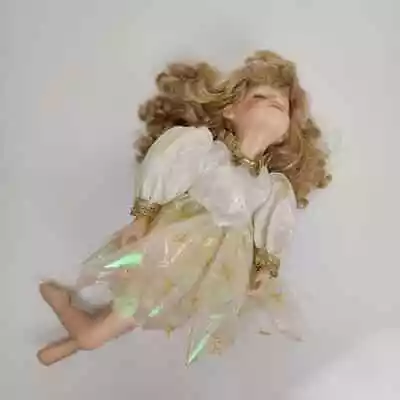 VINTAGE Kissing Fairy Doll Angelica Heritage Signature Porcelain 15  Doll • $14.99