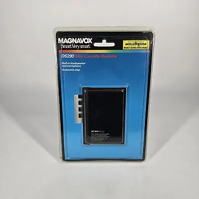 Vintage Magnavox Mini Cassette Recorder Memo Rec D6290 Brand New  • $24.99