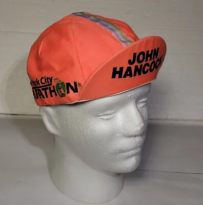 Vintage 1991 Nyc New York City Marathon Running Hat Cap John Hancock • $22.99