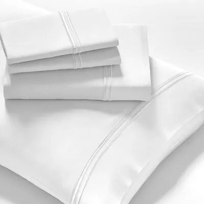New Purecare Arbor Premium Modal Long-Staple Cotton White Sheet Set • $170