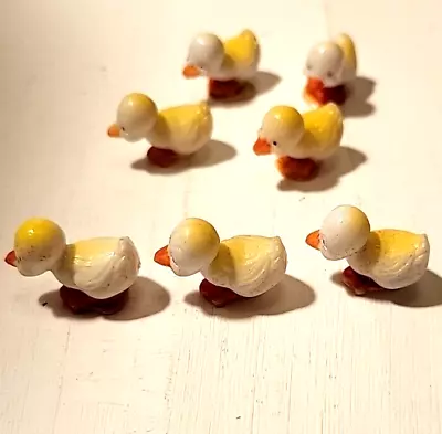 Vintage Miniature Hard Plastic Ducks • $10