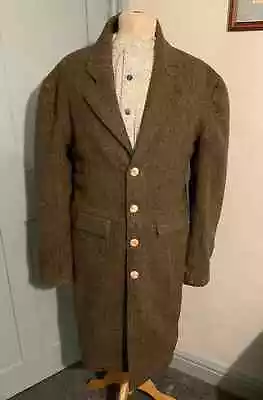 Men's Victorian Style Wool Frock Coat • $197.64