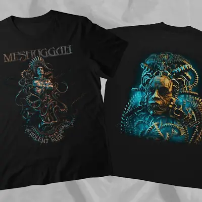 Meshuggah The Violent Sleep Of Reason Vintage Rare Black Double Sided T-Shirt • $33.99