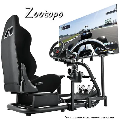 Zootopo Racing Simulator Cockpit Stand Or Seat Fit For Logitech G923 G29 G920 • £79.99