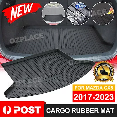 Heavy Duty Cargo Mat Boot Liner Luggage Tray For Mazda CX5 CX-5 KF 2017-2024 • $47.85