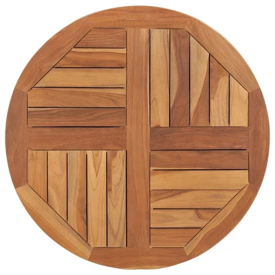 $88.95 • Buy VidaXL Table Top Solid Teak Wood Round 2.5 Cm 70 Cm
