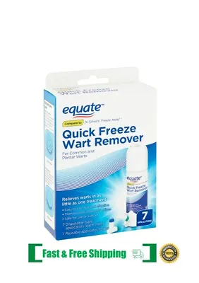 $18.95 • Buy   Equate Quick Freeze Wart Remover, 7 Applications Exp 2024