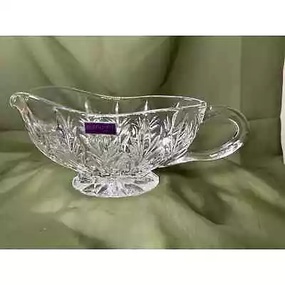 Waterford Marquis Canterbury Sauce Gravy Boat New Box Crystal • $24