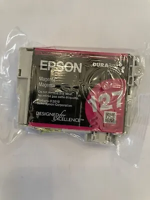 Genuine Epson 127 Magenta Ink Cartridge NX625 WF7010 WF7510 WF7520 WF3520 WF3540 • $15