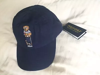 Ralph Lauren Polo Golf Bear Cap Navy • £49.90