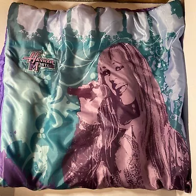 Vintage DISNEY HANNAH MONTANA SLEEPING BAG 53 X 28 Lights Up • $7.85