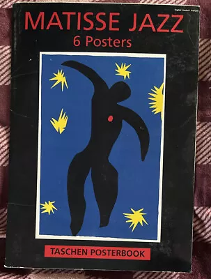 MATISSE JAZZ 6 POSTERS TASCHEN POSTERBOOK W/ ALL 6 Posters 31 X 44 CM Beautiful • $35