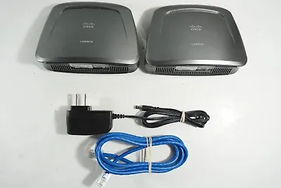 2 Pack Cisco Linksys Wet610N Dual-Band Wireless-N Gaming Fast 2-4 Day Ship!!! • $29.99