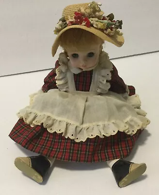 Madame Alexander Doll McGuffey Ana 13  Blonde Straw Hat • $12.99