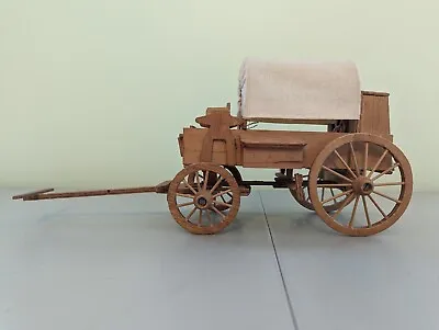 $25 • Buy Vintage Wooden Covered Wagon From Kit