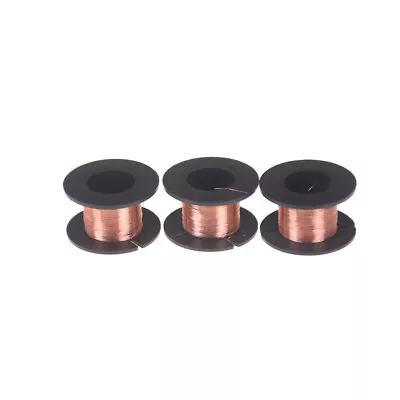 11M 0.1mm Diameter Varnished Wire Thin Copper Wire DIY Rotor Enamelled Wire-cx • $1.31