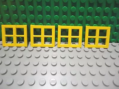 Lego 4 Yellow Vintage Window Pane • $0.99