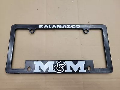 M&M Imports Kalamazoo Michigan MI License Plate Tag Frame Holder Nameplate Name • $17.99